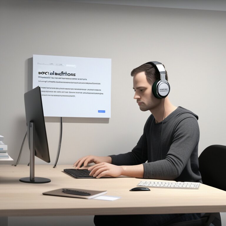 Social Buffer at work visualization