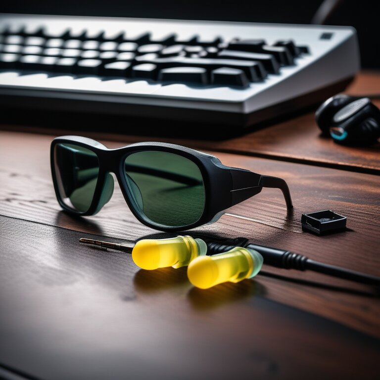 Leviticus's tactical desk with gear