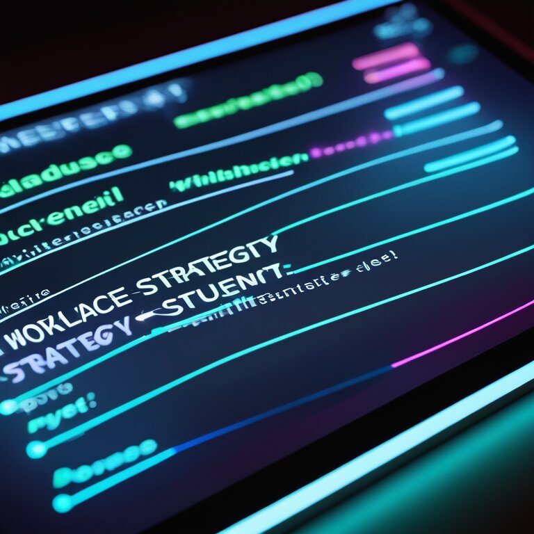 The Workplace Strategy digital document visualization