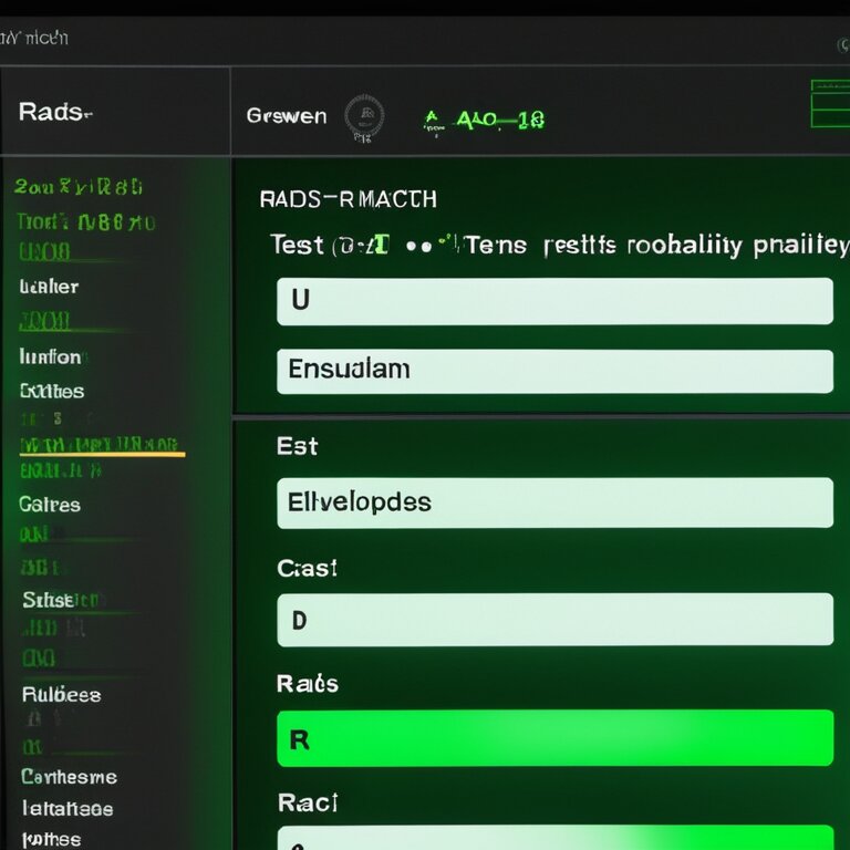 Comparing Test Results