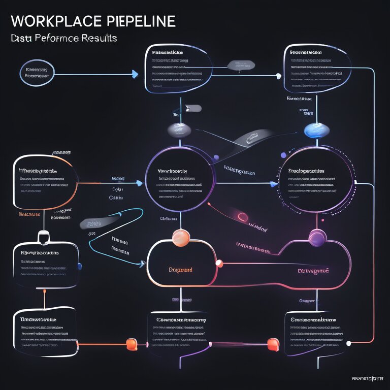 A technocratic flow chart of the Workplace Data Pipeline