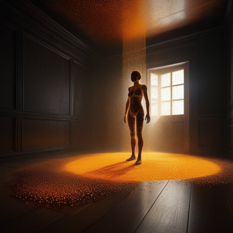 Visualization of 'Sensory Dust' clearing