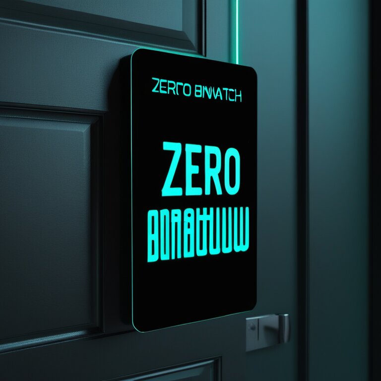 Leviticus's 'Shutdown Signal' on a door handle