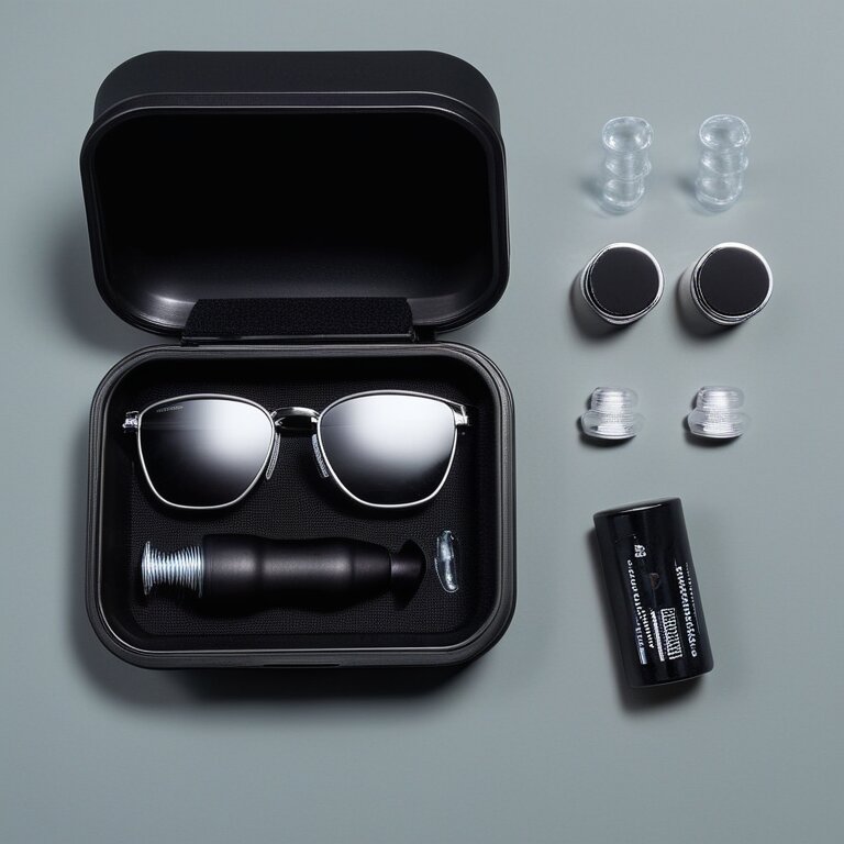 Flat-lay of a Sensory-Safe Nightlife Outfit